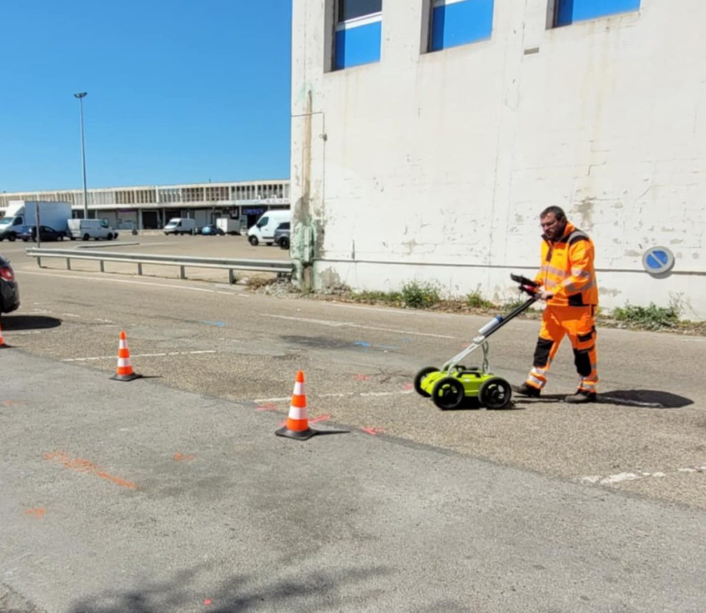 Marquage & Piquetage 2 detection reseaux enterres