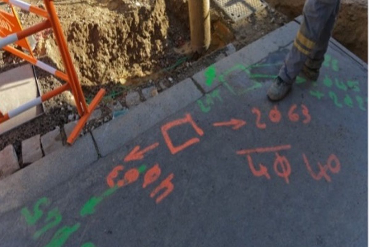 Marquage et piquetage par DRES 13